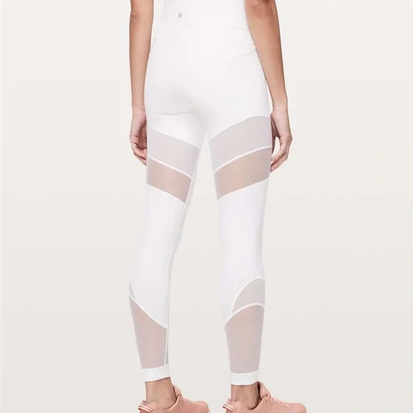 Lululemon white mesh leggings - Picture 8 of 8